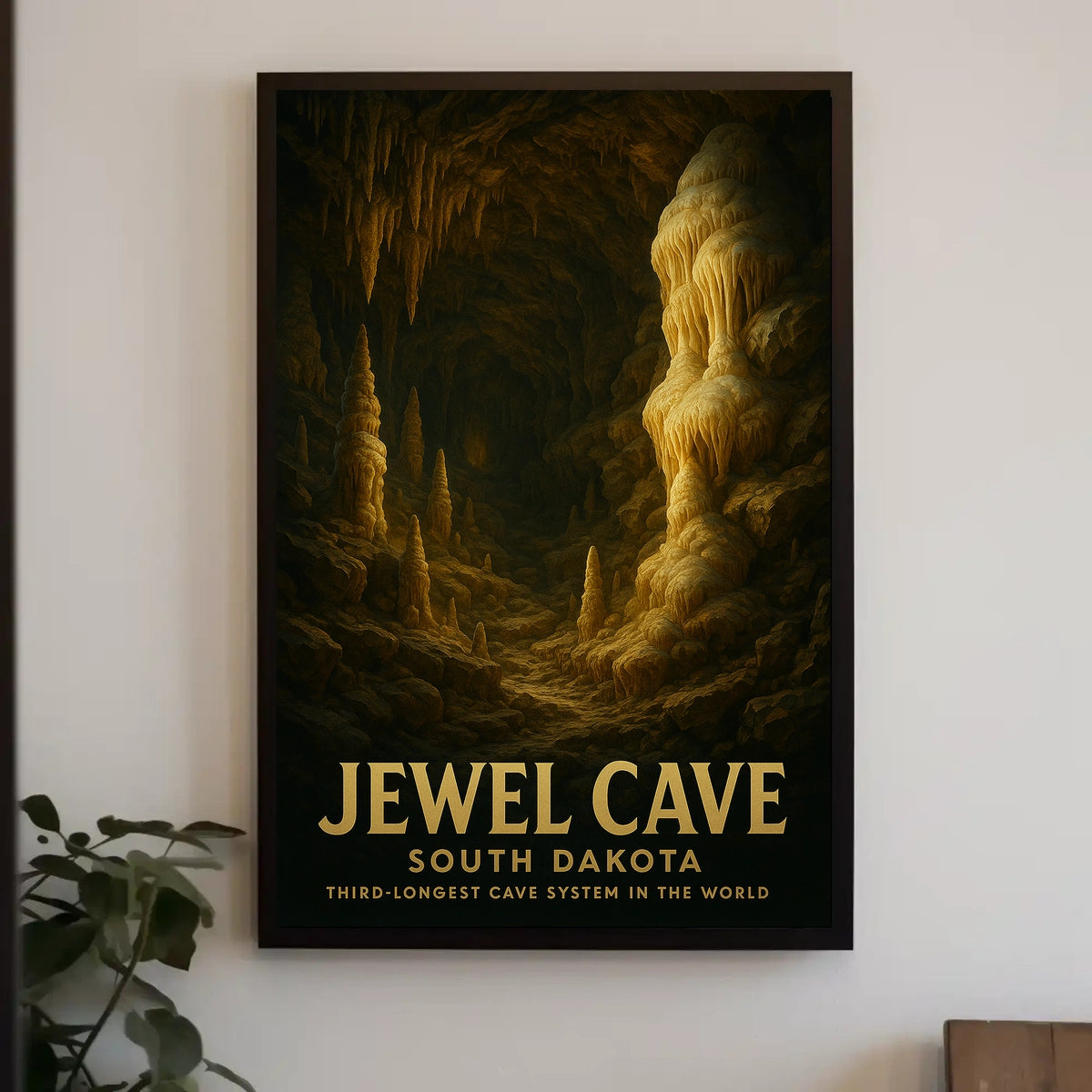 Jewel Cave South Dakota Poster