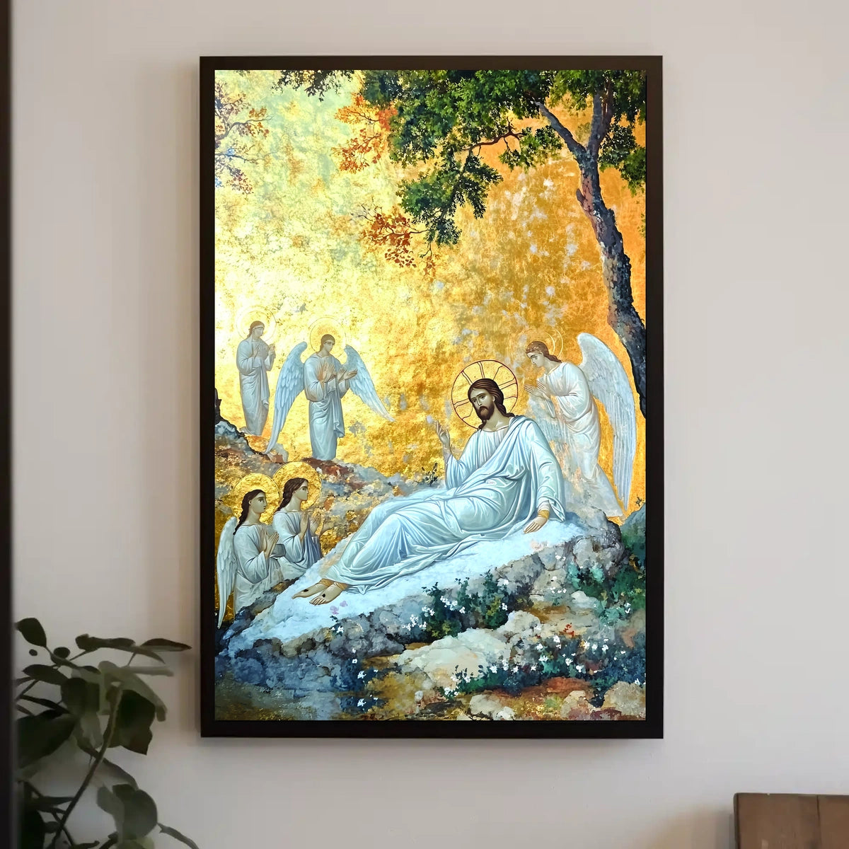 Serene Divine Gathering Poster