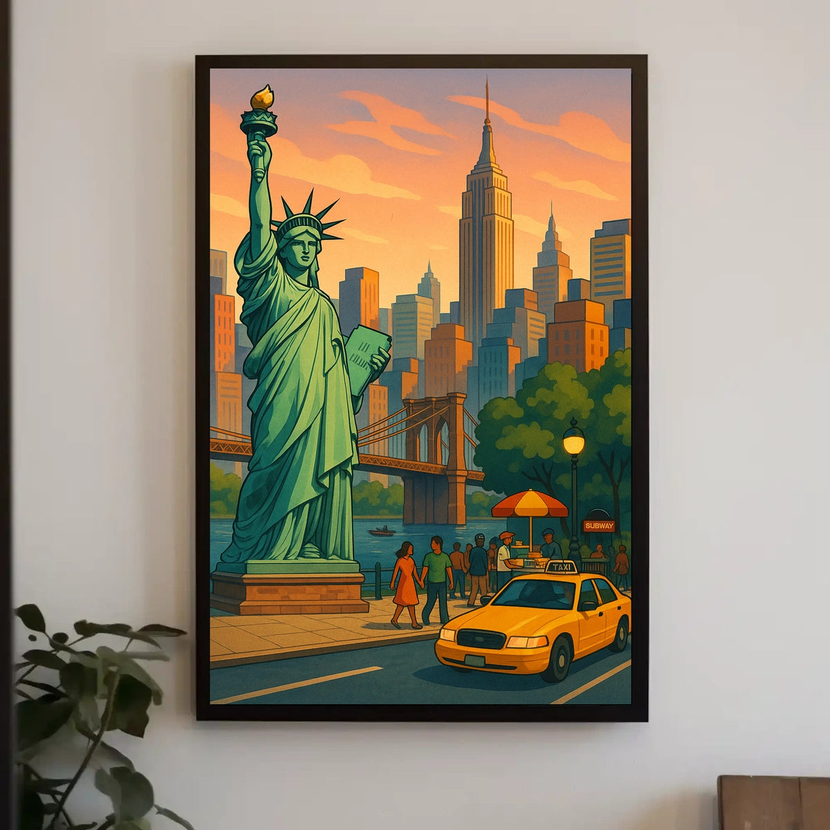 New York City Vibes Poster