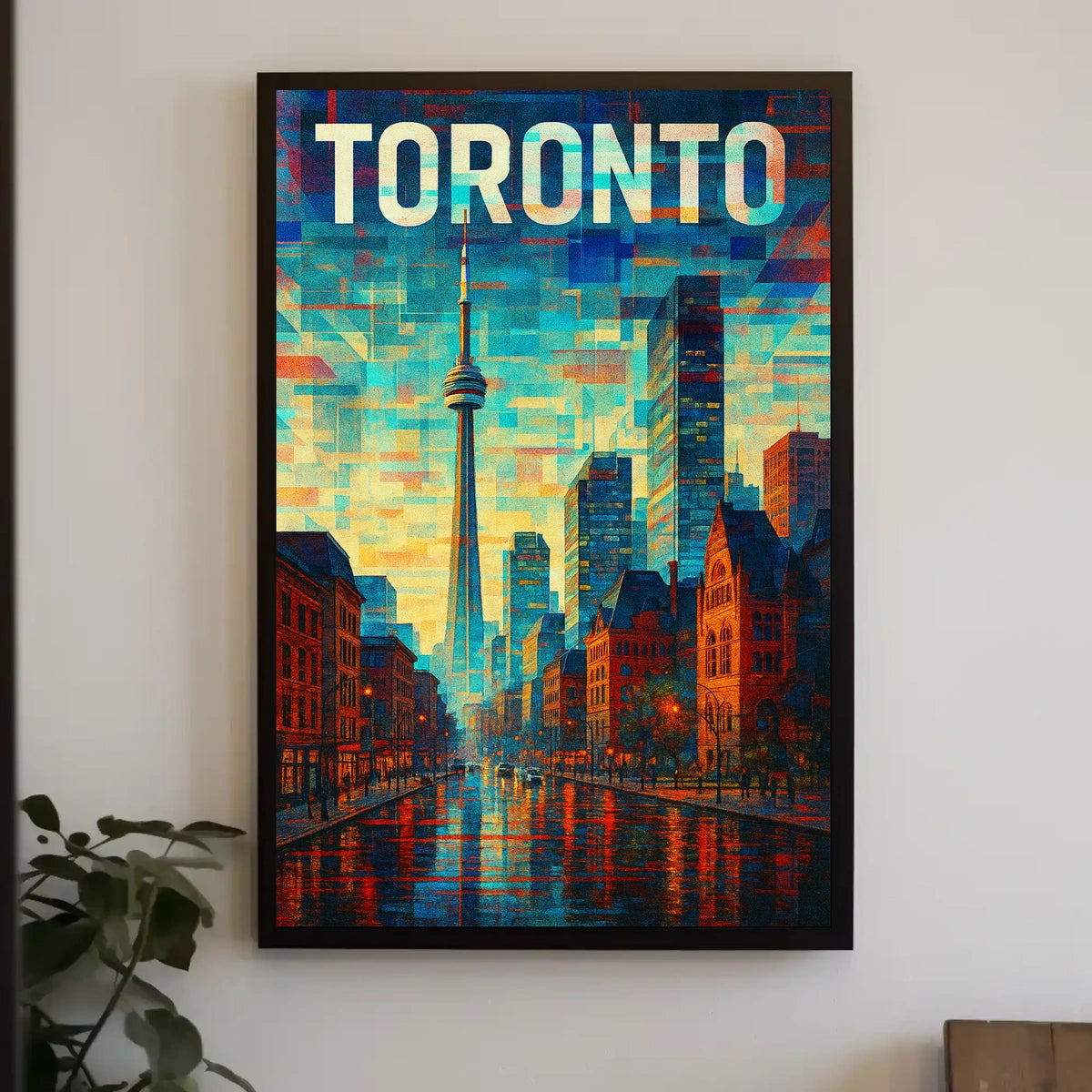 Toronto Cityscape Poster