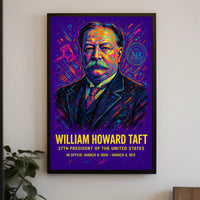 William Howard Taft 27Th President Poster