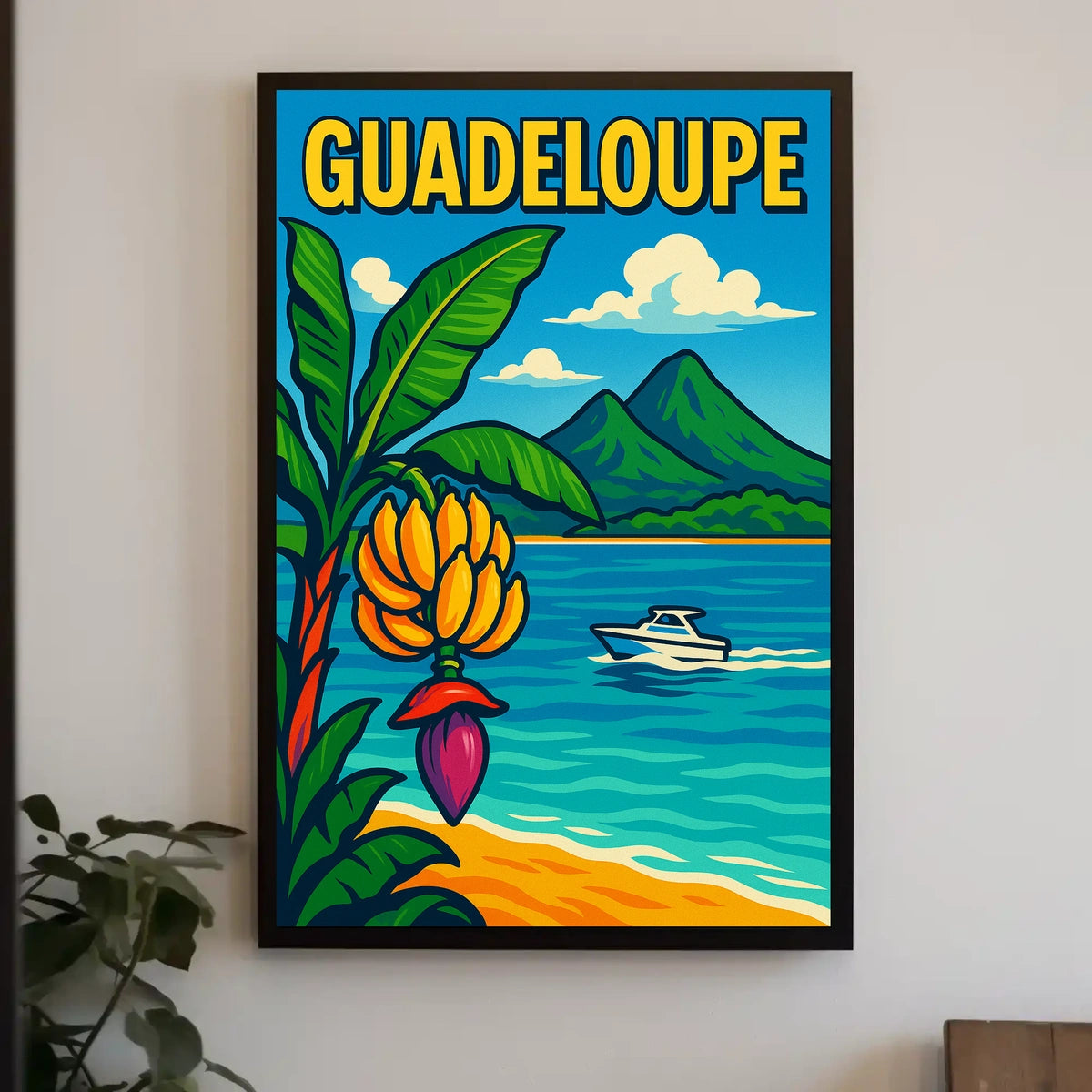 Guadeloupe Paradise Poster