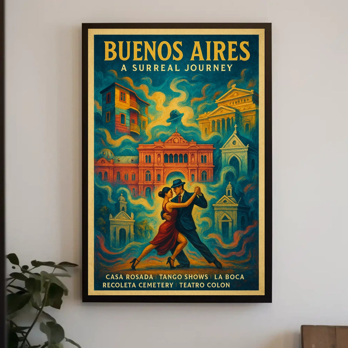 Buenos Aires A Surreal Journey Poster