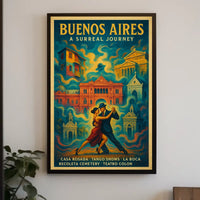 Buenos Aires A Surreal Journey Poster