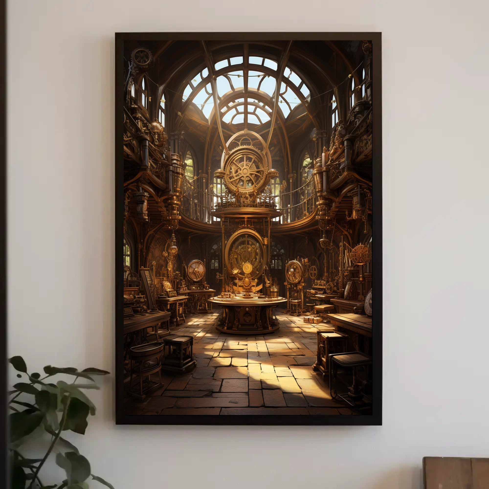 The Steampunk Observatory Poster