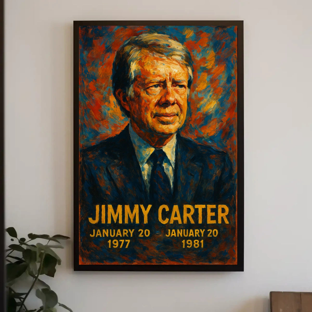 Jimmy Carter Presidential Term Poster