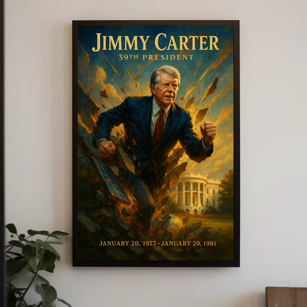 Jimmy Carter 39th President Poster