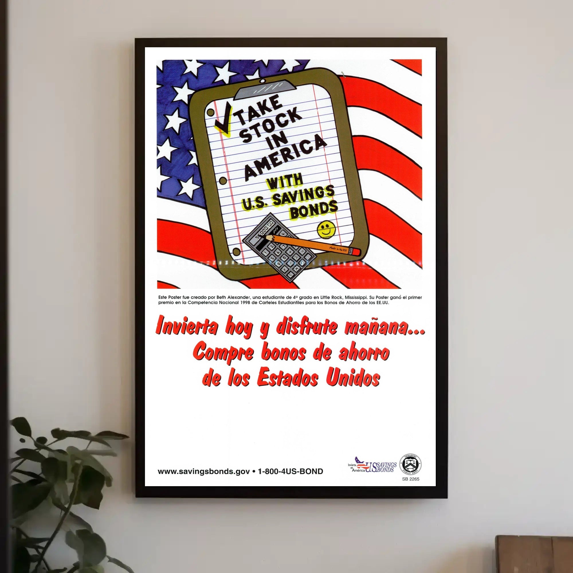 U.S. Savings Bonds Poster by Beth Alexander Poster PosterGoat