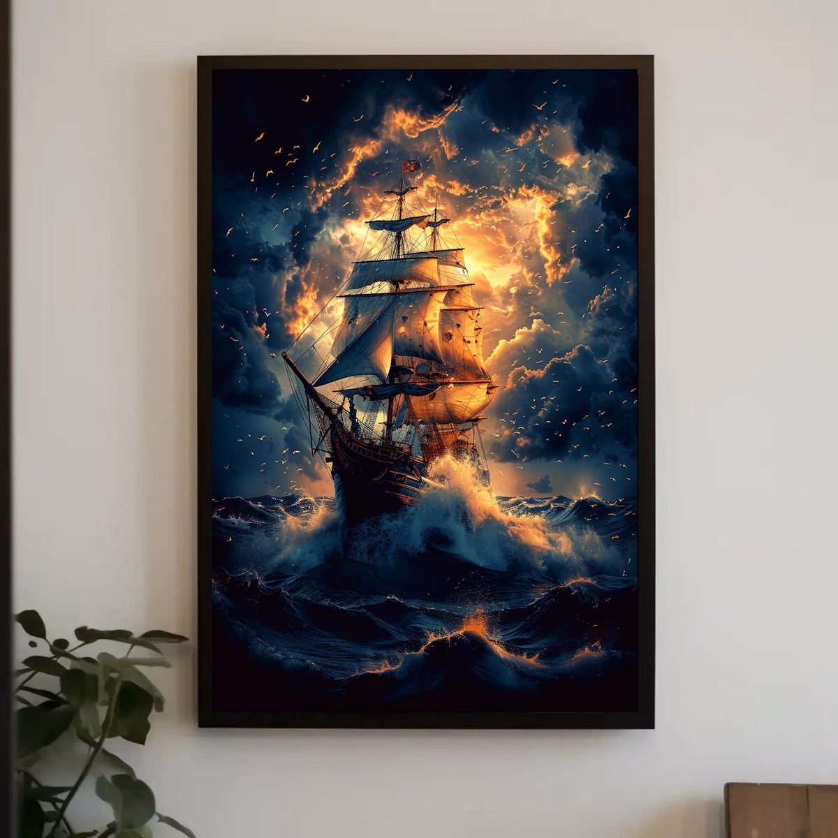 Voyage Through The Storm Poster
