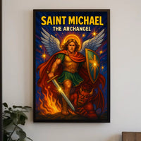 Saint Michael the Archangel Poster PosterGoat