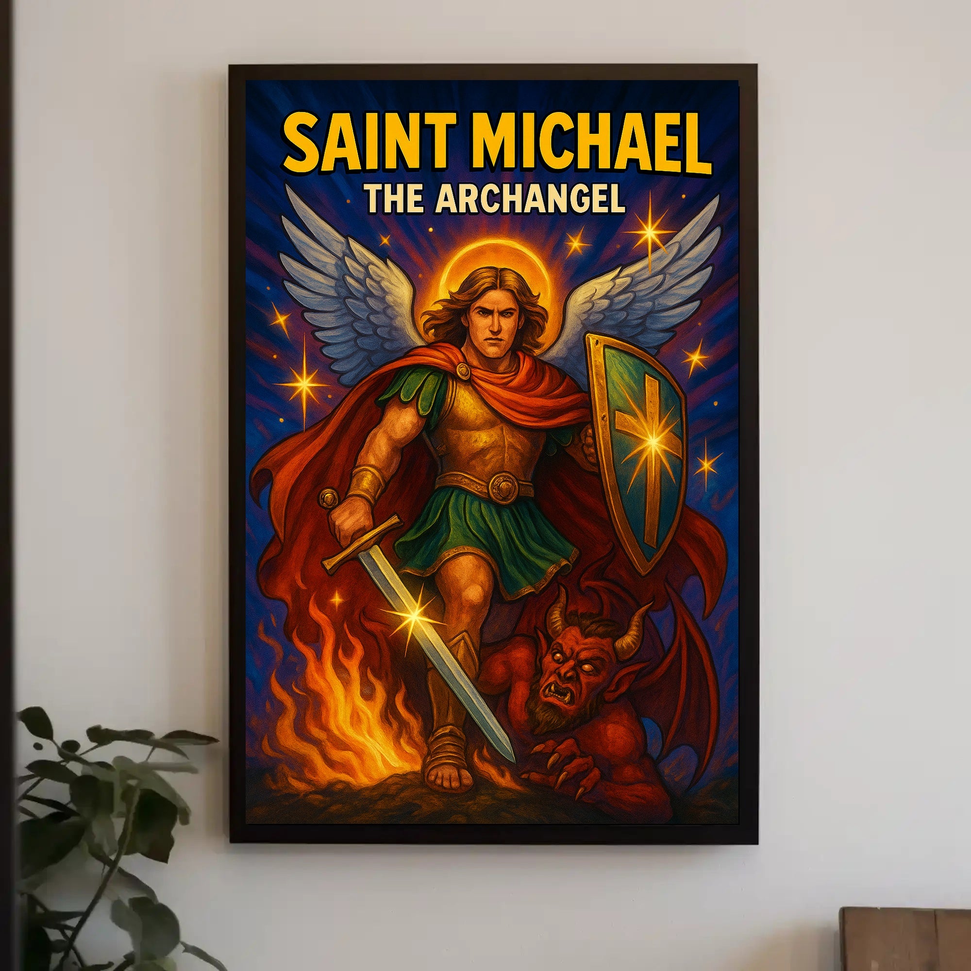 Saint Michael the Archangel Poster PosterGoat