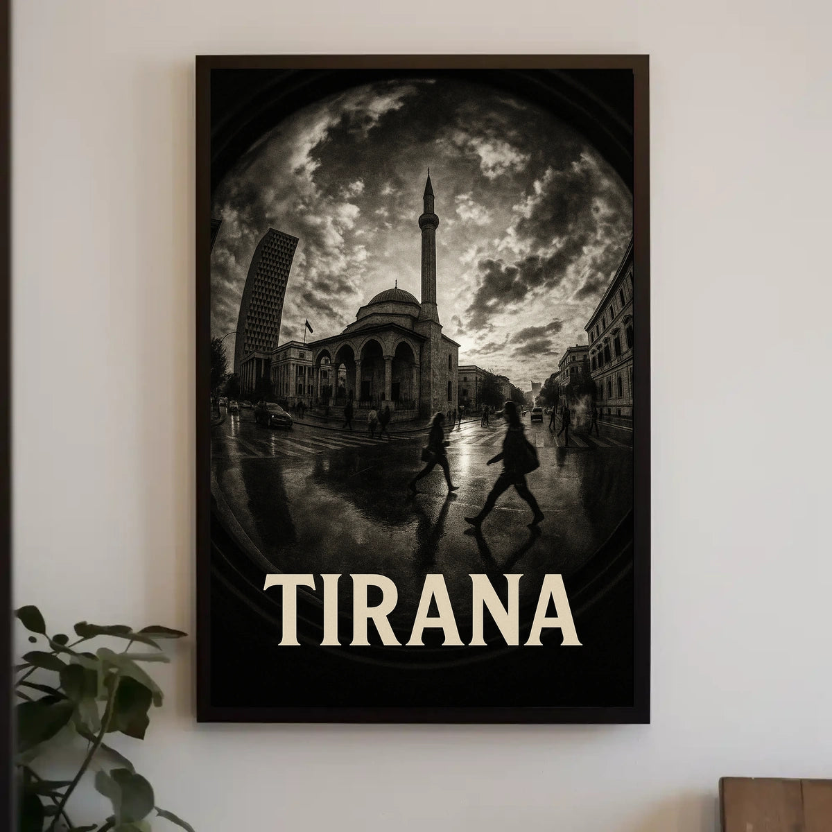 Tirana At Dusk Poster