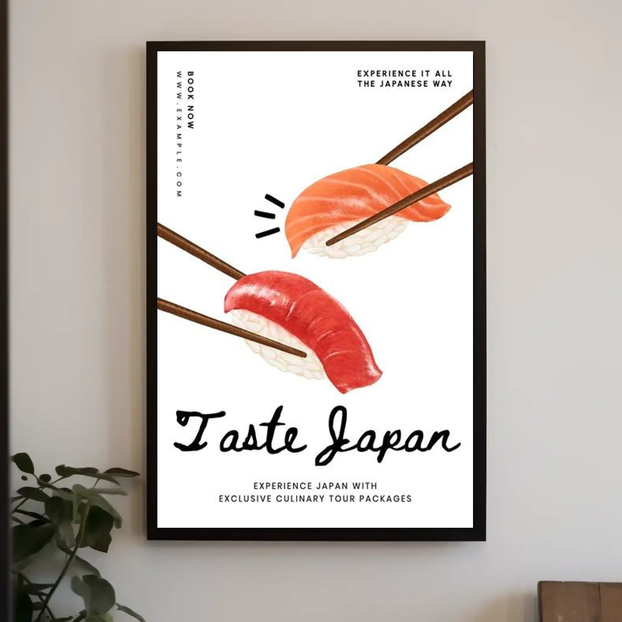 Taste Japan Poster PosterGoat