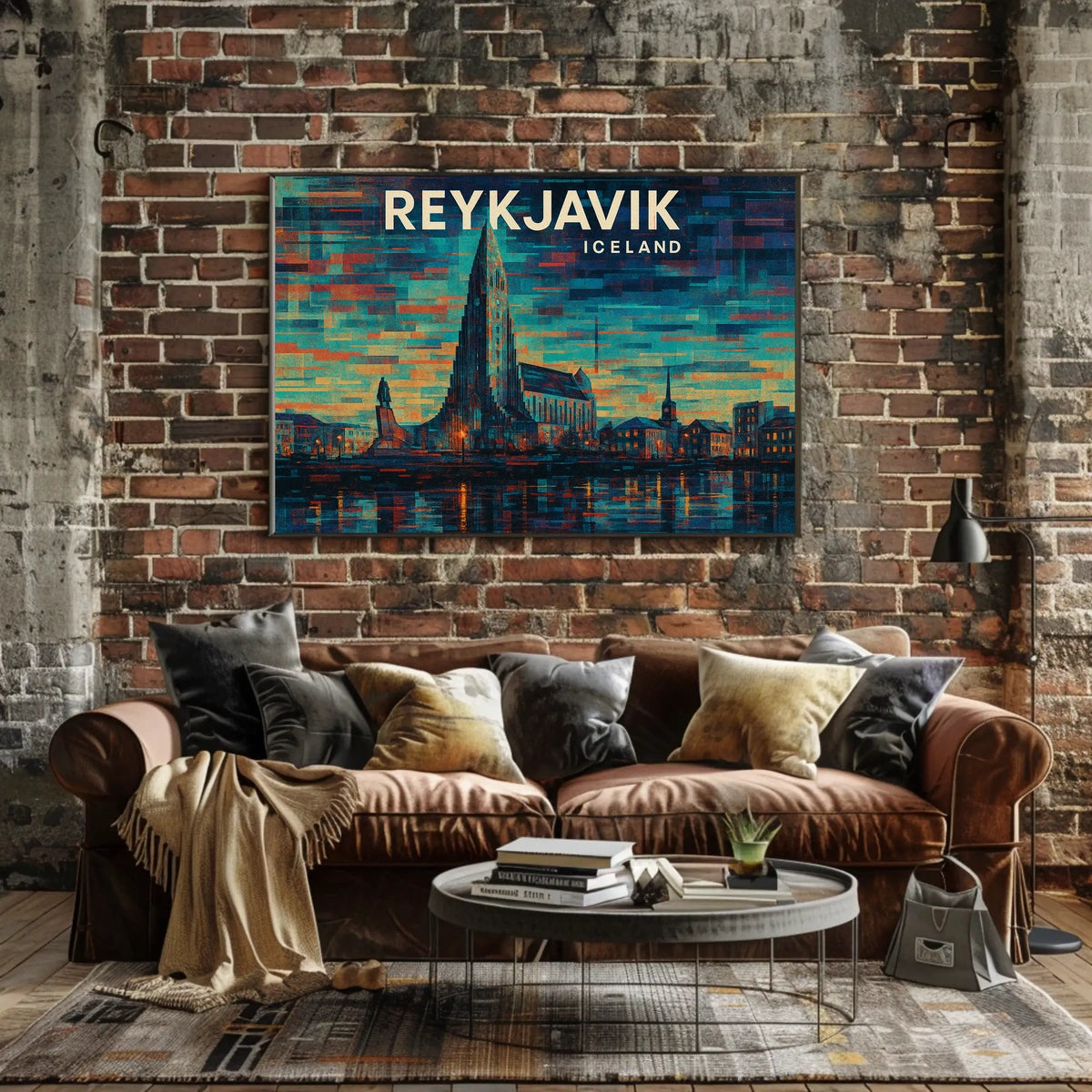 Reykjavik, Iceland Poster