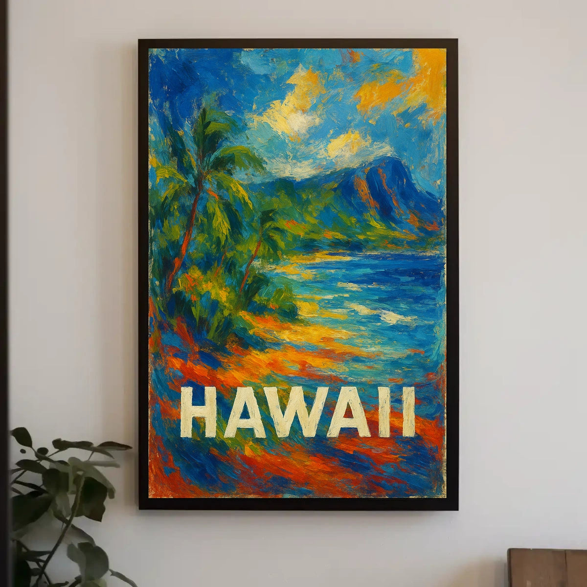 Hawaii Tropical Paradise Poster