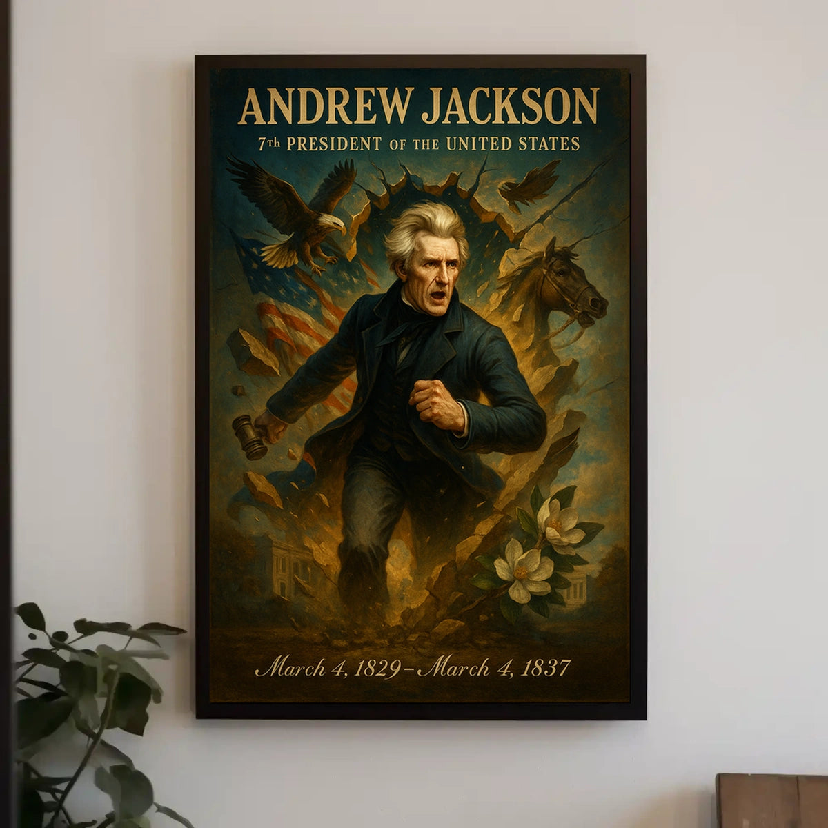 Andrew Jackson 7th President Poster