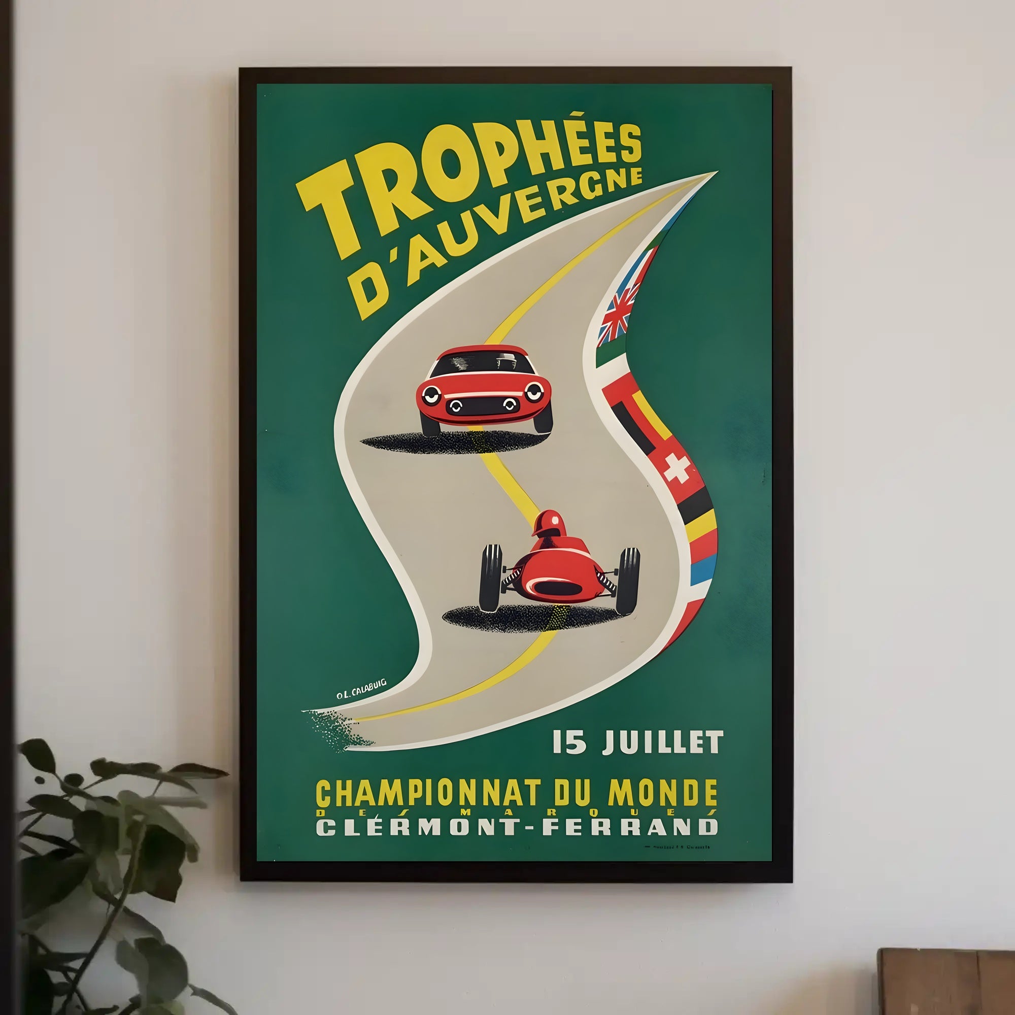 TrophΓ©es d'Auvergne Racing Event Poster