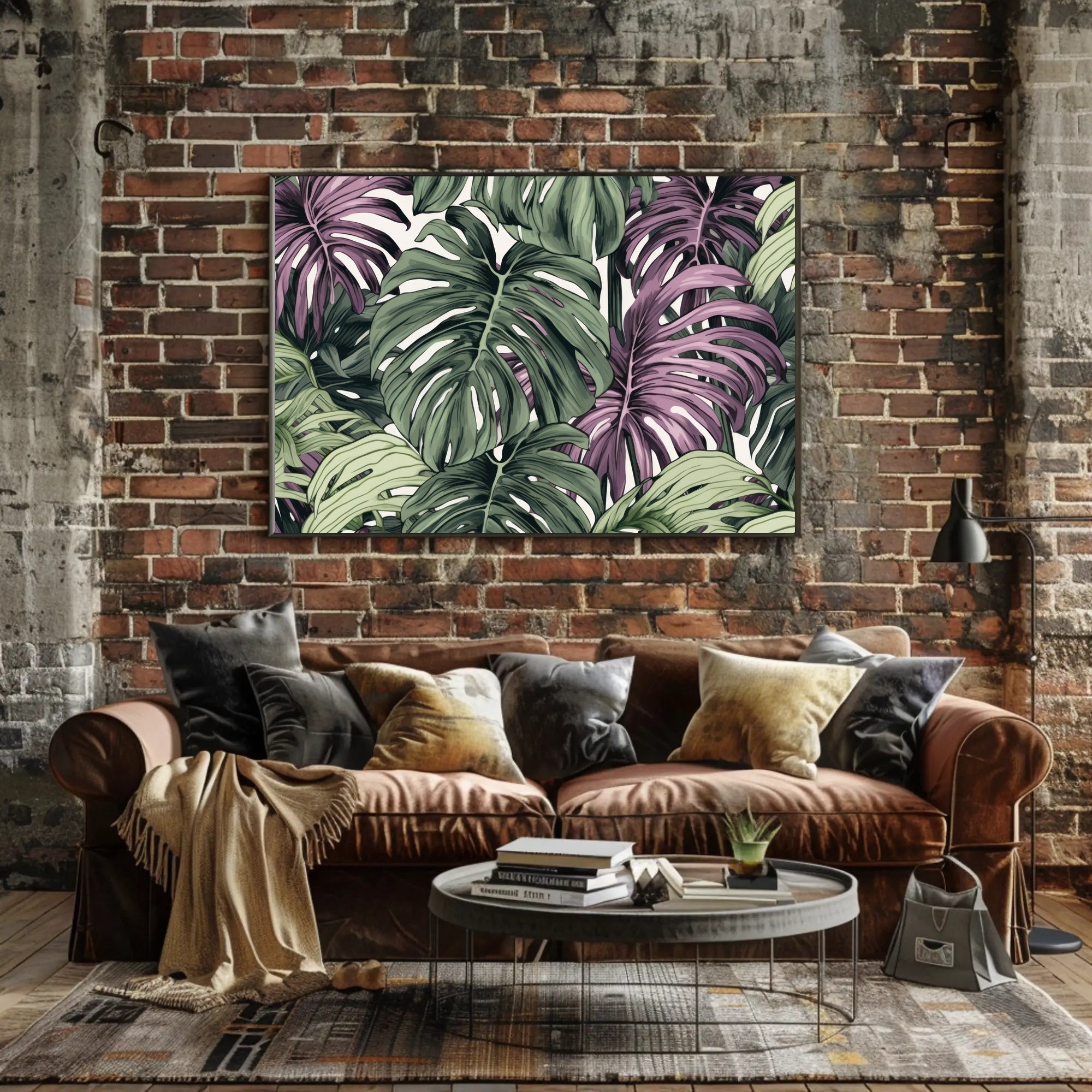 Tropical Foliage Art Poster