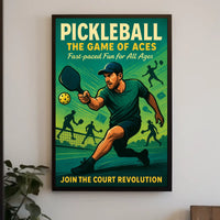 Pickleball The Game of Aces Poster