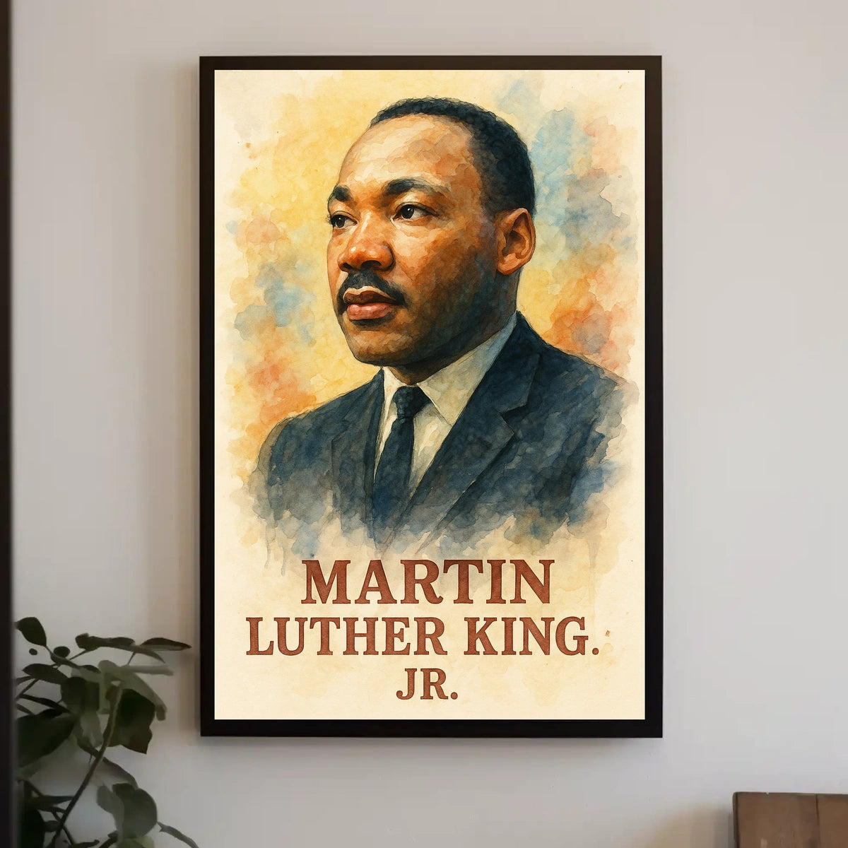 Martin Luther King Jr. Portrait Poster