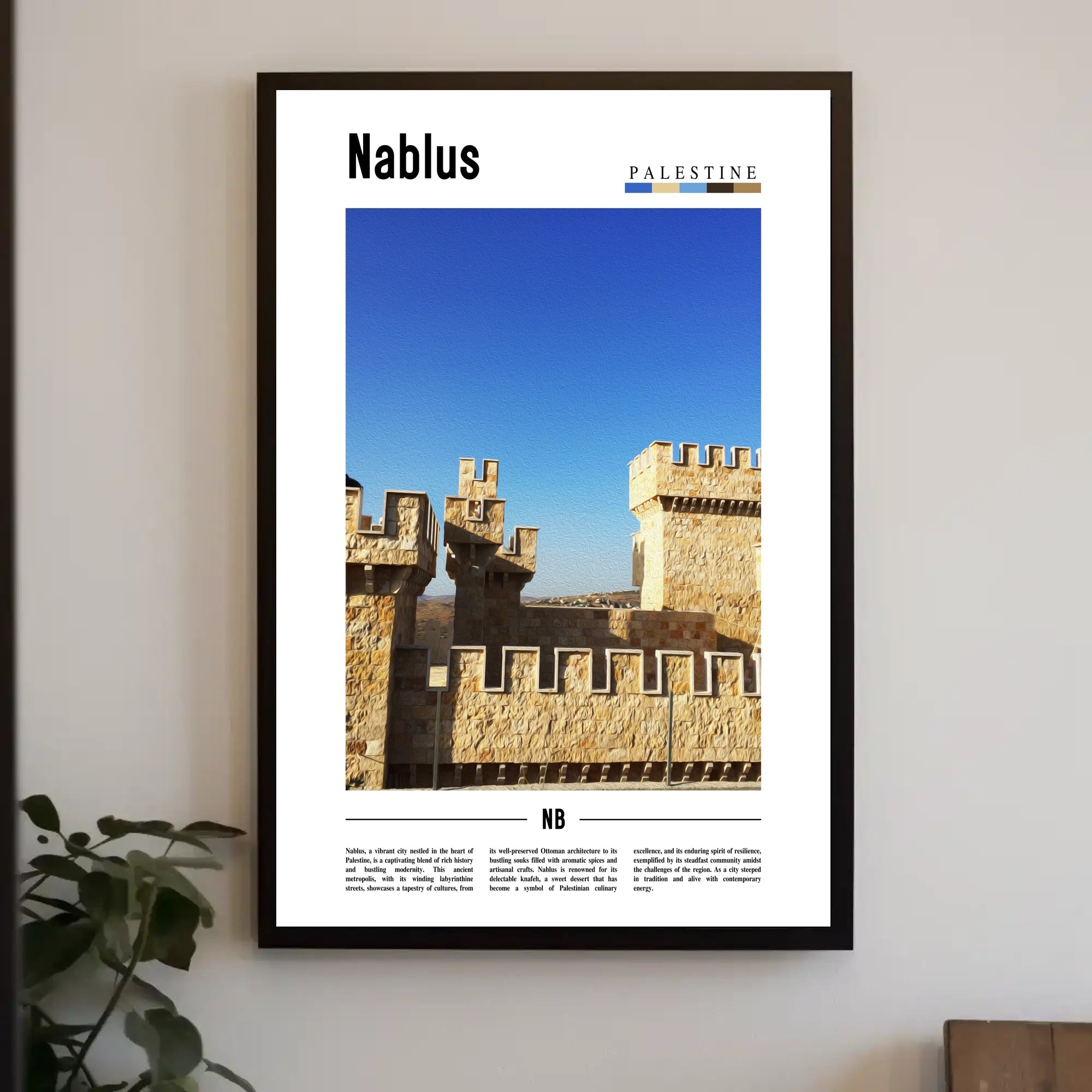 Nablus Heritage and Culture Celebration, Cultural or Heritage Poster PosterGoat