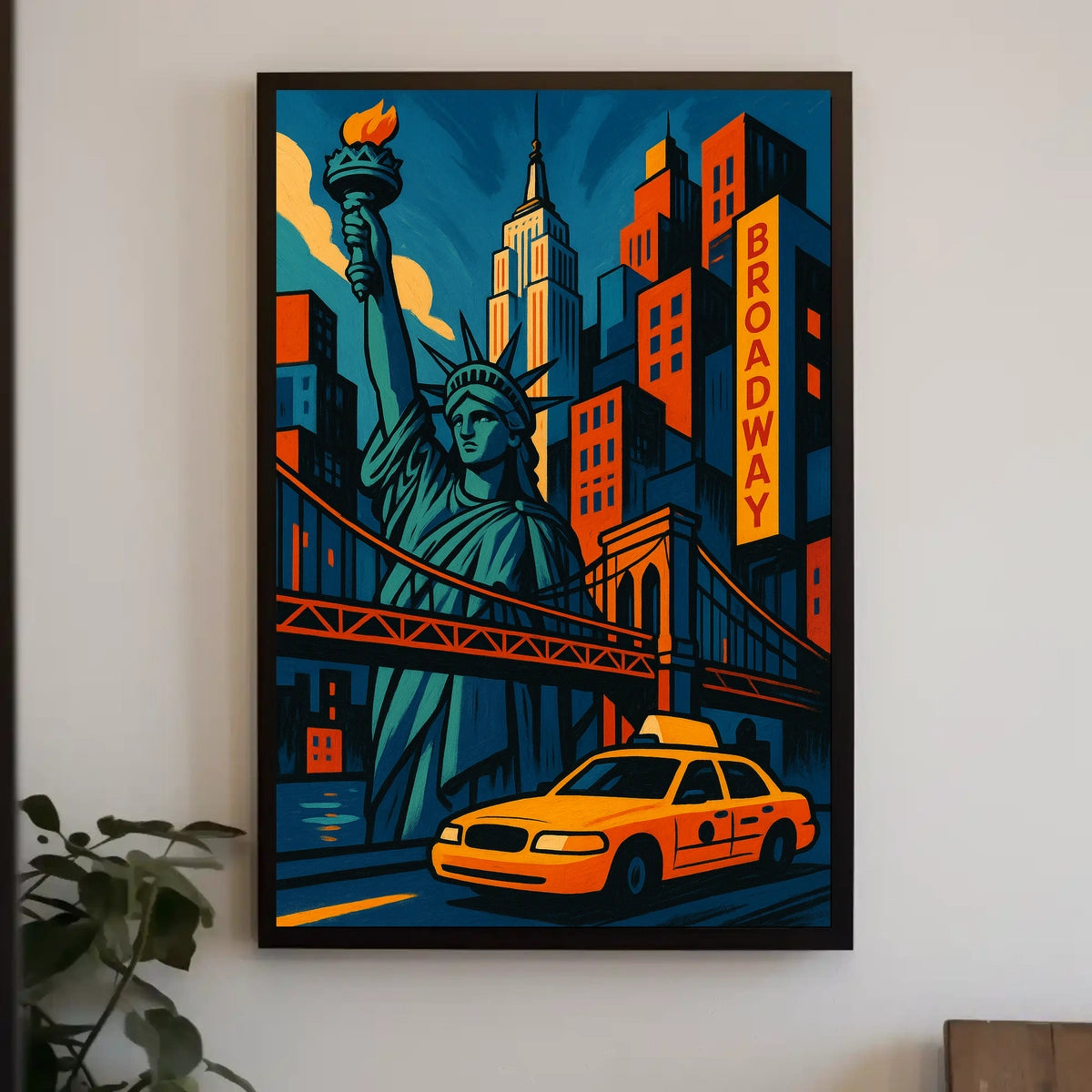 Iconic New York City Poster