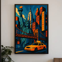Iconic New York City Poster
