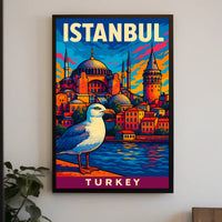 Vibrant Istanbul Poster