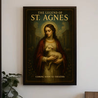 The Legend of St. Agnes Poster PosterGoat