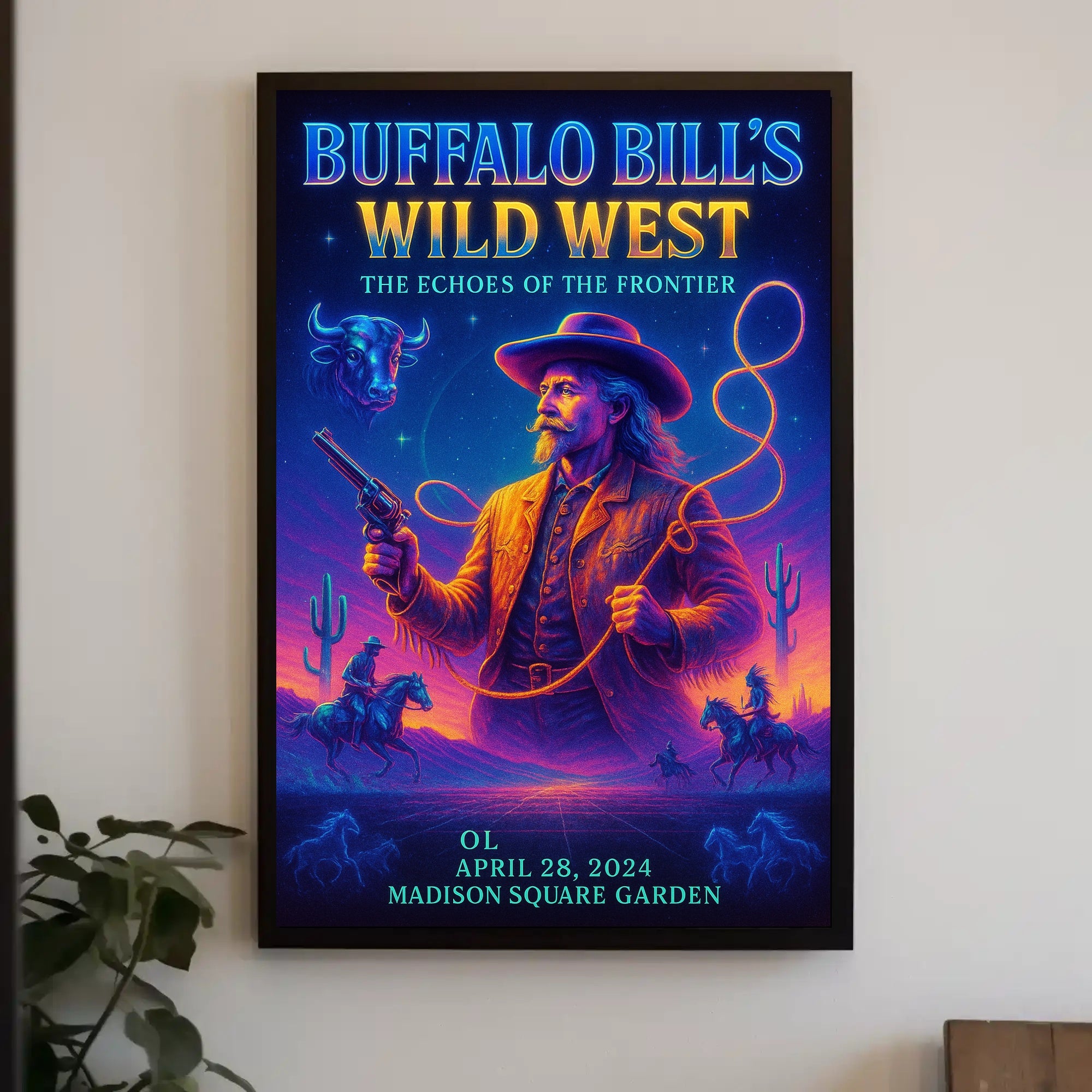 Buffalo Bill's Wild West Show Poster Art Print PosterGoat