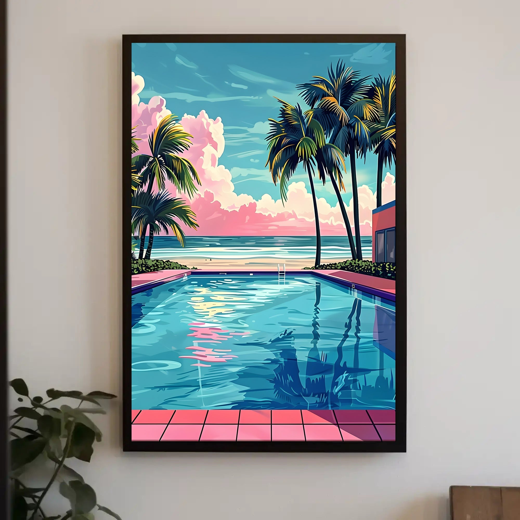 Tropical Oasis Poster