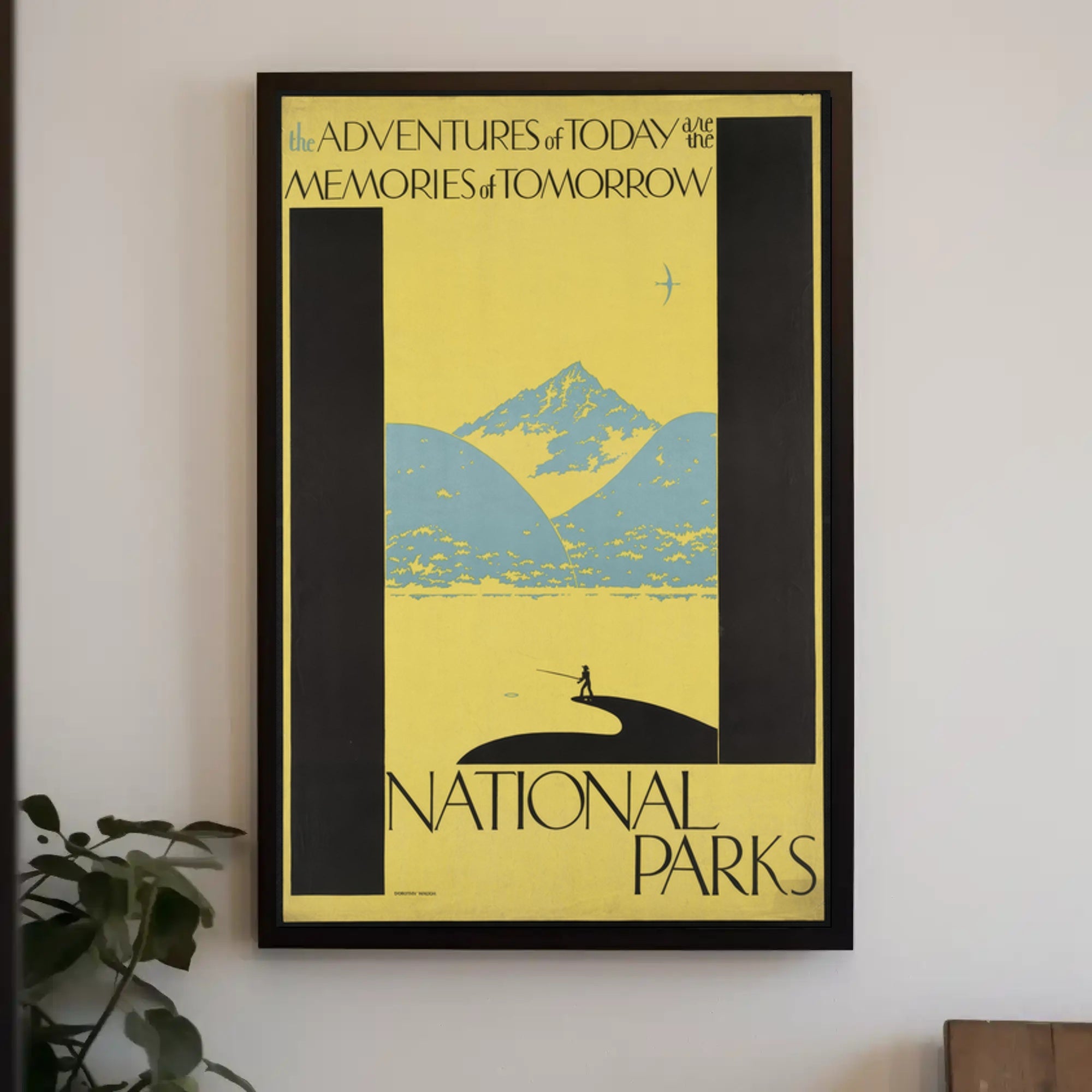 National Parks Vintage Travel Poster Art Print