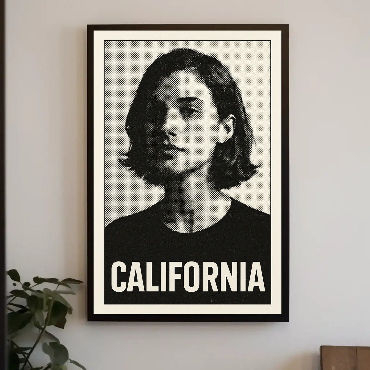 California Portrait Poster
