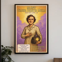 Saint Gianna Beretta Molla Poster PosterGoat