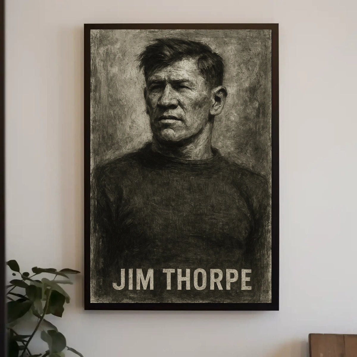 Jim Thorpe Portrait Poster