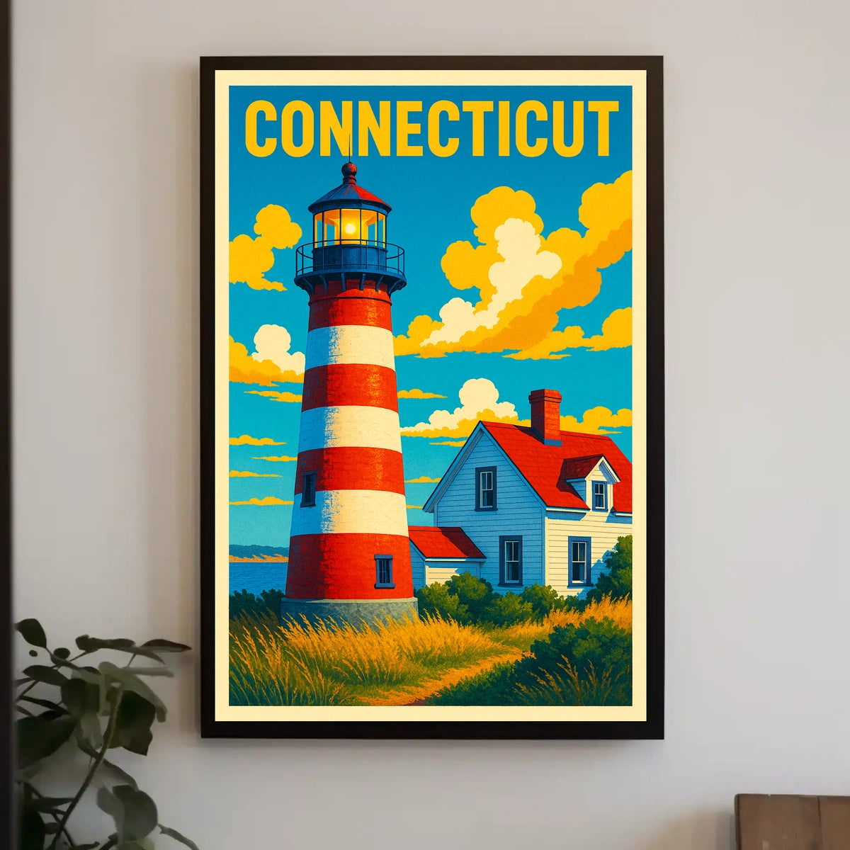 Connecticut Lighthouse Poster