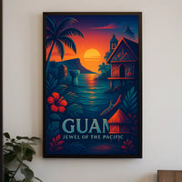 Guam Jewel of the Pacific Poster