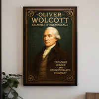 Oliver Wolcott Architect of Independence Poster PosterGoat