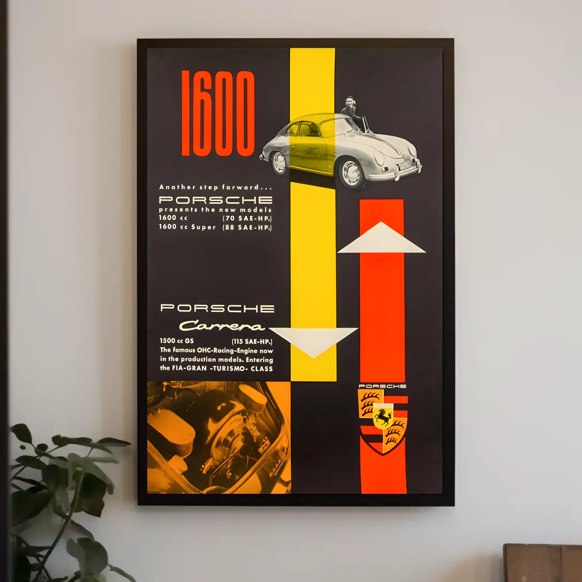 Introducing the New Porsche Models Poster