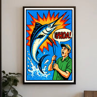 The Big Catch Poster PosterGoat