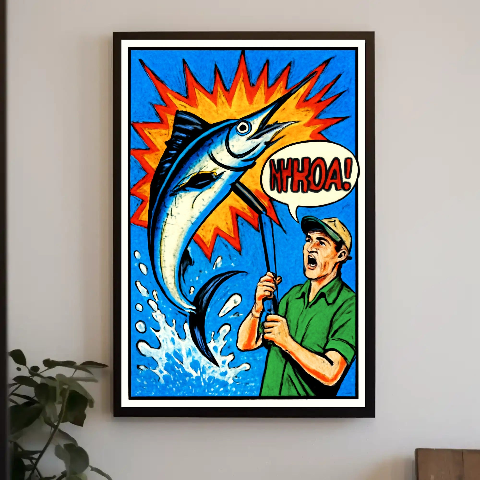 The Big Catch Poster PosterGoat