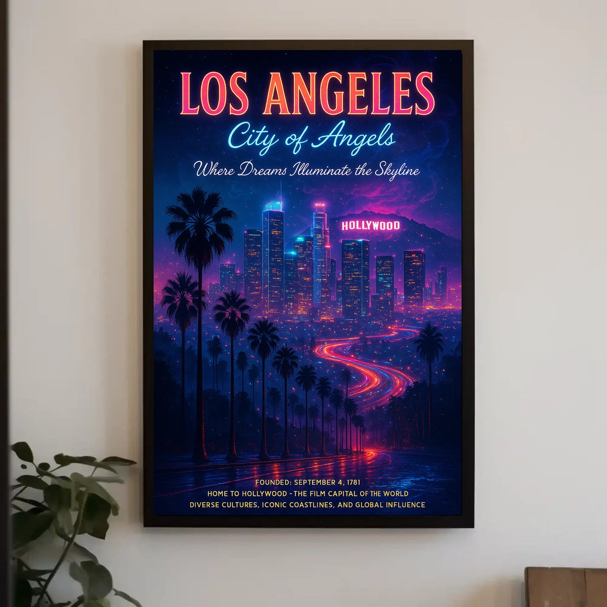 Los Angeles City of Angels Poster