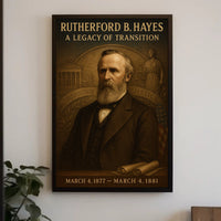 Rutherford B. Hayes: A Legacy of Transition Poster