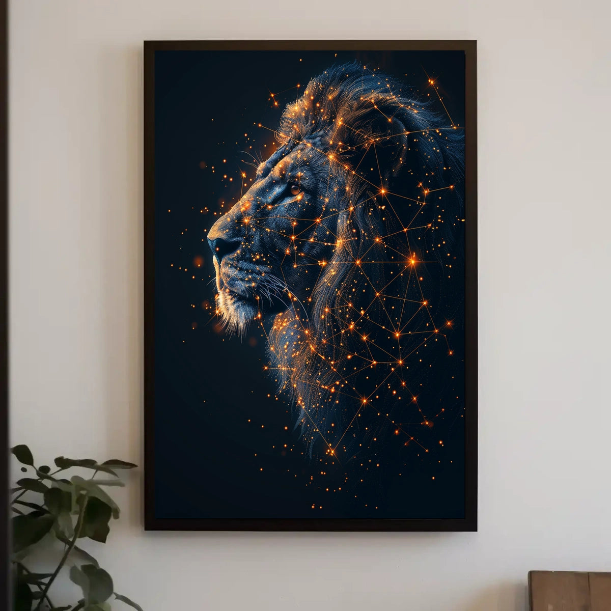 Celestial Lion Poster