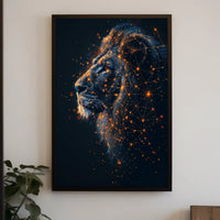 Celestial Lion Poster