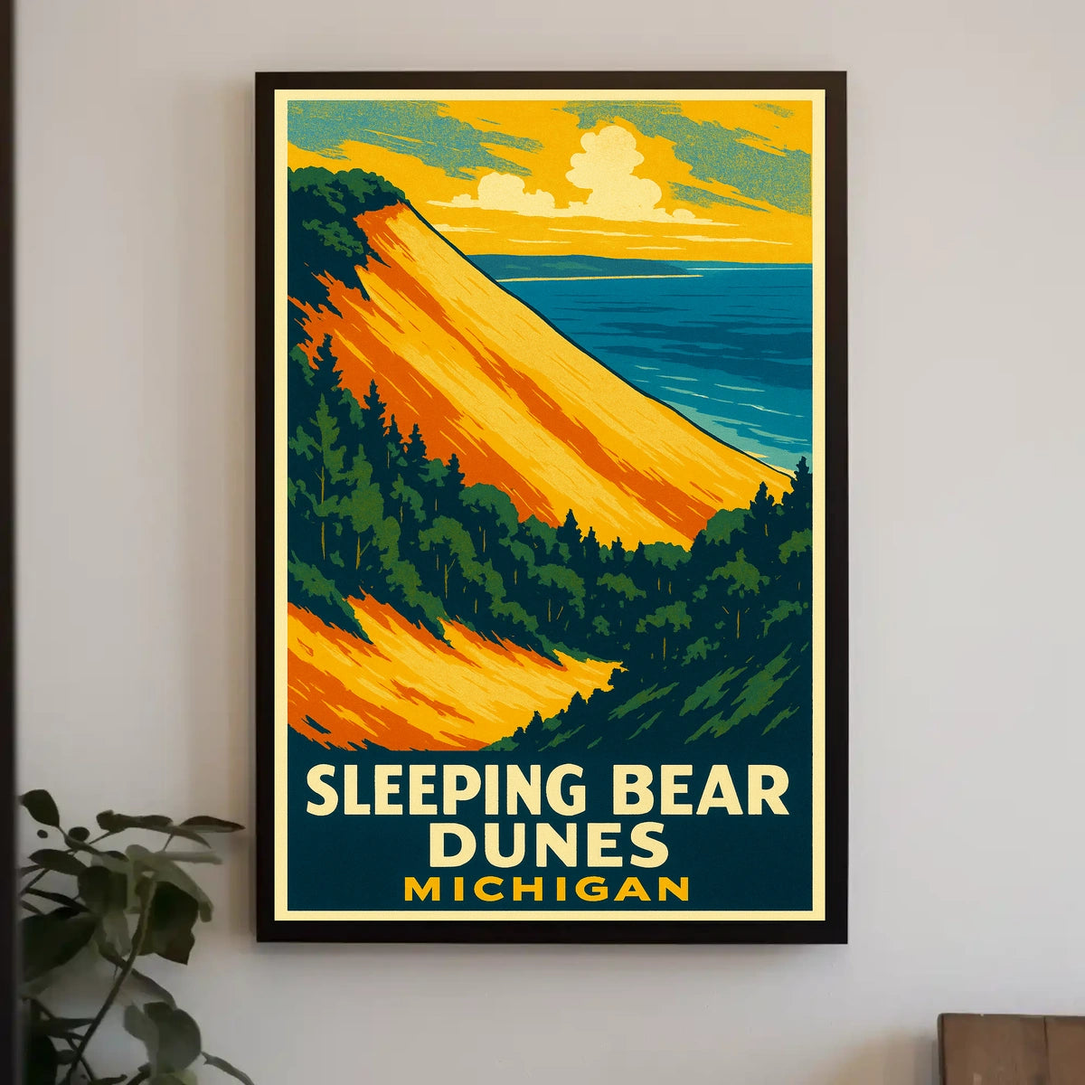 Sleeping Bear Dunes Michigan Poster