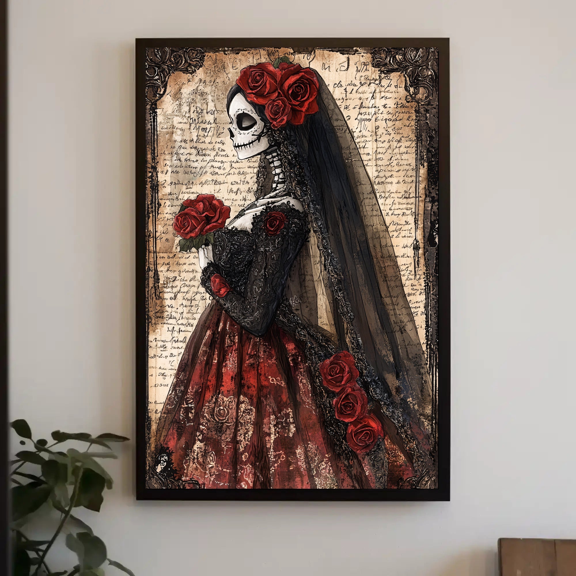 La Catrina Elegance Poster