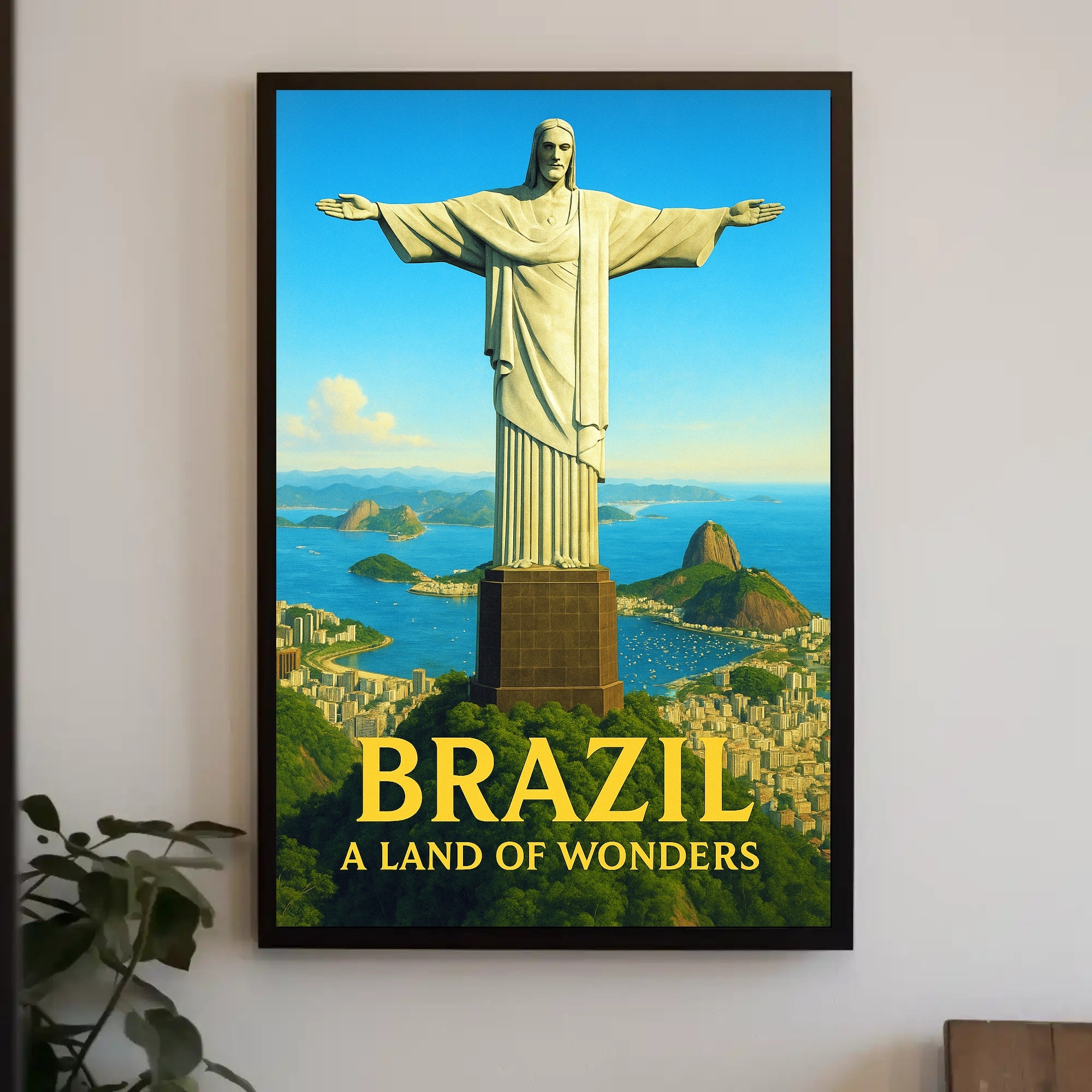 Brazil A Land of Wonders Poster PosterGoat