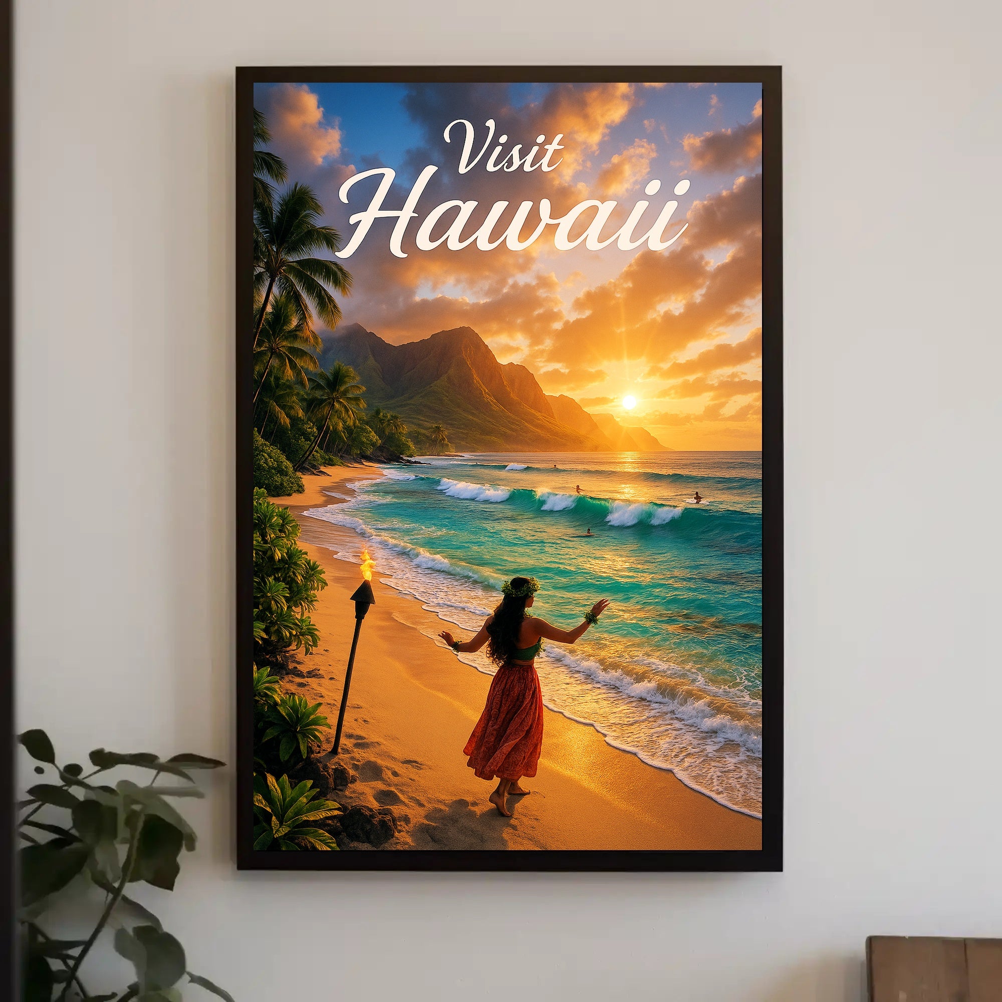 Visit Hawaii Poster PosterGoat