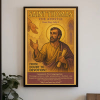 Saint Thomas the Apostle Poster PosterGoat